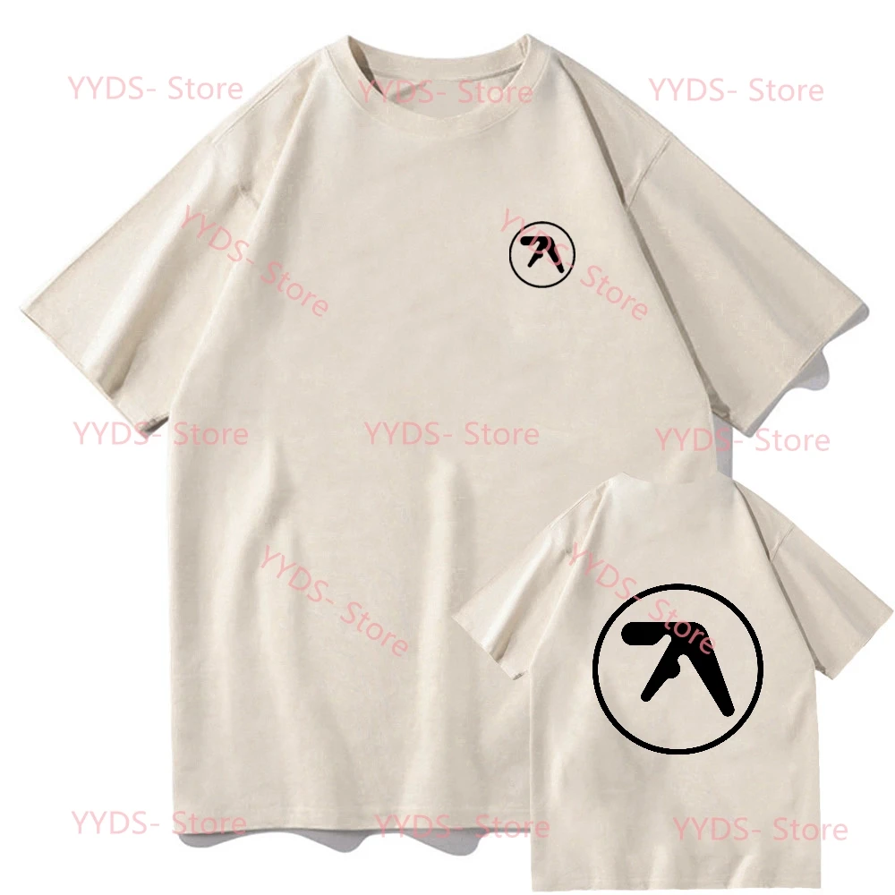 Aphex Twin T shirt Fashion Street Clothing Men/Women Large Sweatshirt Harajuku Top Hip Hop Clothes Round neck short sleeved Tees