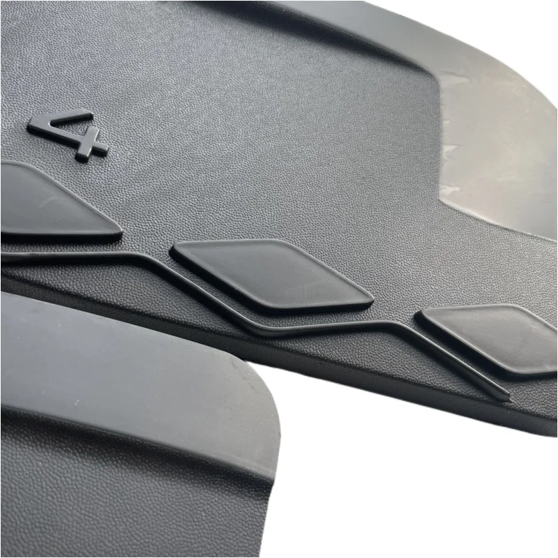 واقيات الطين الأمامية والخلفية للسيارة واقيات الطين واقيات الطين والرذاذ ملحقات مضيئة لسيارة VW ID4 Volkswagen ID.4 2020 2021 2022 2023 #6