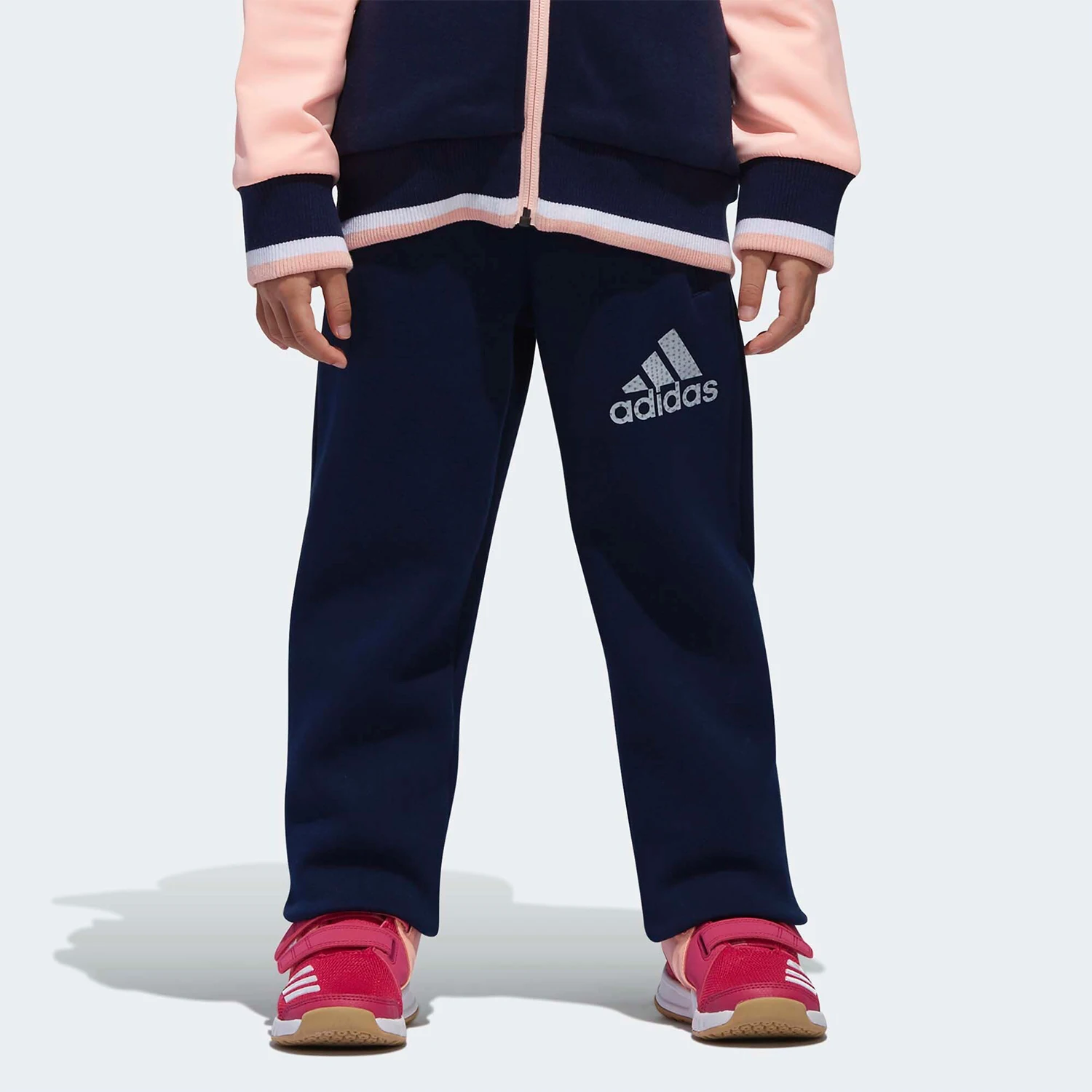 

Женские трикотажные спортивные тренировочные леггинсы с высокой талией Adidas Originals New Season для маленьких детей DM7099