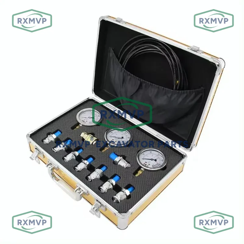 Excavator hydraulic pressure  measurement test tool  for any excavator