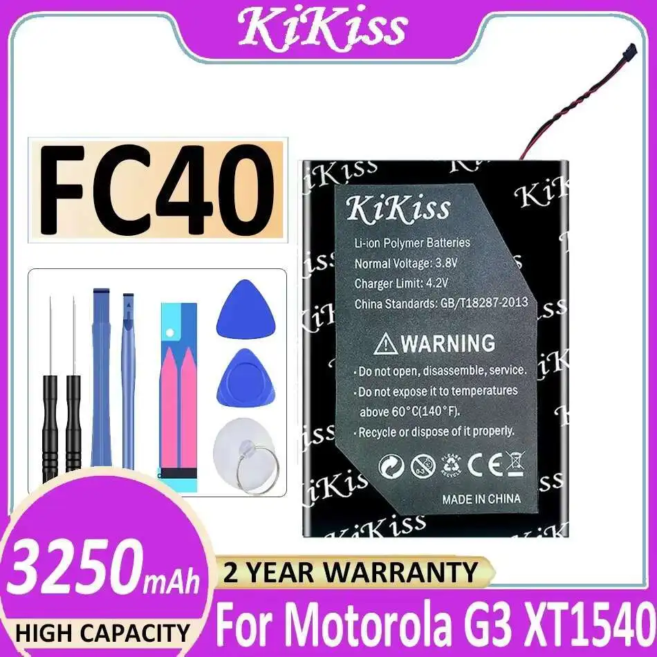 

Mobile Phone Battery FC40 3250Mah For Motorola Moto G 3Rd G3 XT1540 XT1541 XT1543 XT1544 XT1548 XT1550 XT1557