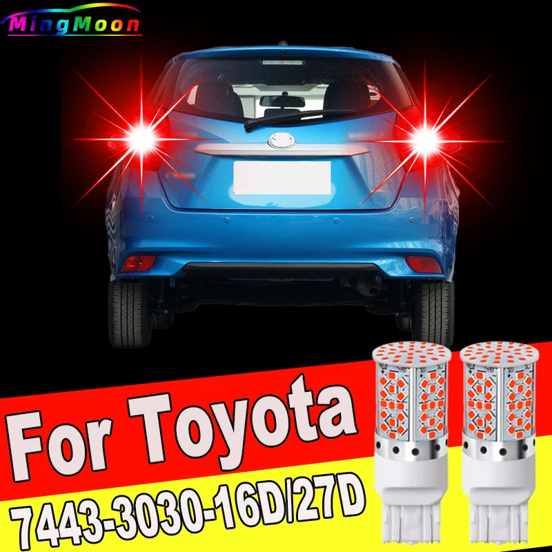 Luces LED de freno para Toyota Yaris P9/P13/P2/Vitz/Verso/Fun Cargo/IA Venza, Tundra, Tacoma, Sequoia, Sienna, 2 piezas