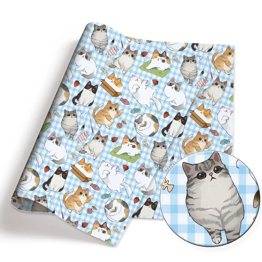 Cartoon Fabric Hot DIY140*50cm Handmade Sewing Patchwork Quilting Baby Dress Home Sheet Printed Fabric Fabric Sewing Kids