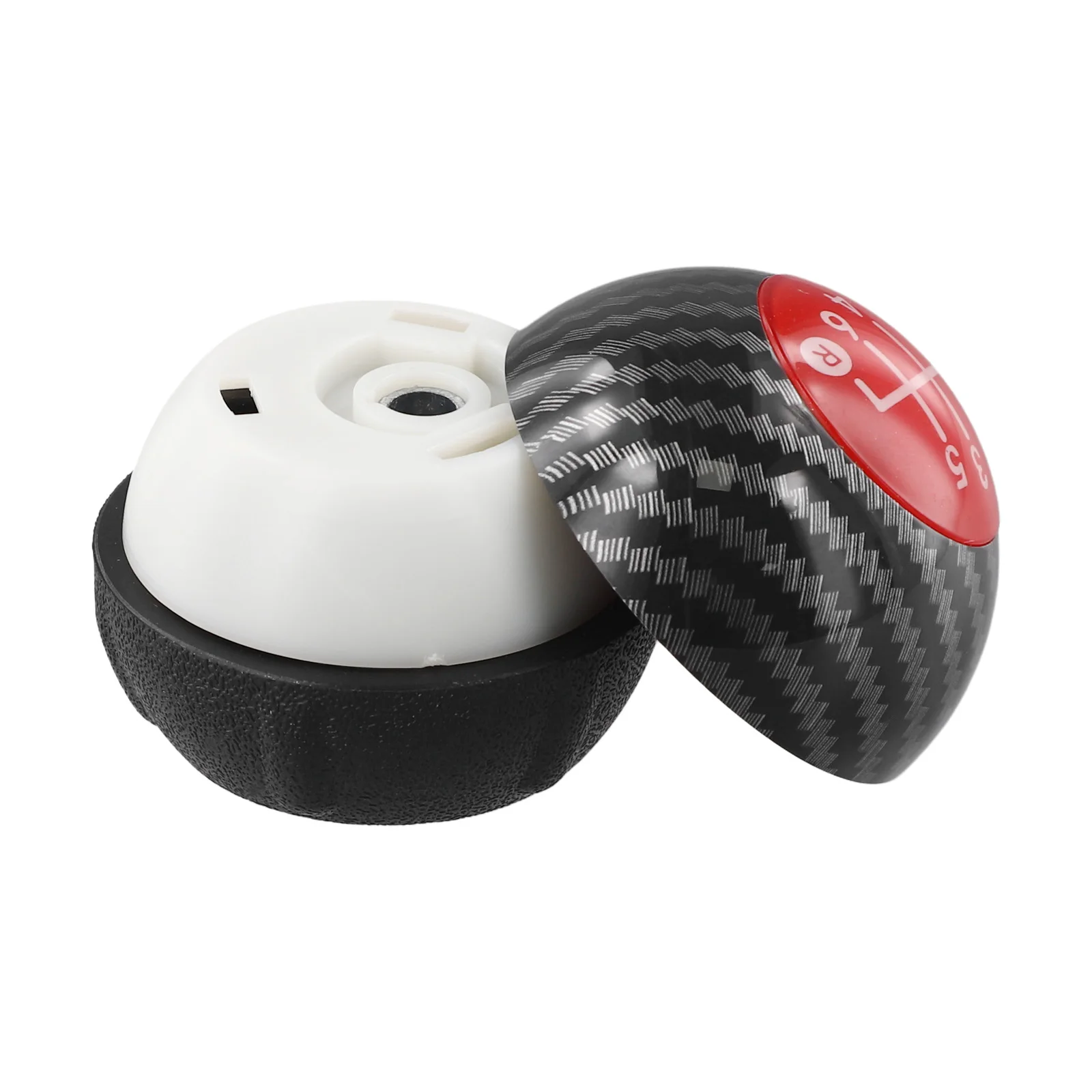 

Personal Vehicle Customization Gear Shift Knob Manual Shifter Direct Replacement Part ABS Plastic Construction