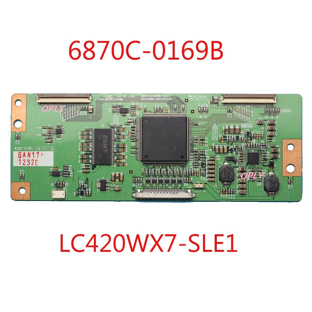 A 6870C-0169B LC420WX7-SLE1 T-con Board 6870C-0169B для телевизионного экрана дисплея 6870C0169B LC420WX7, хорошая испытательная плата 1 TV