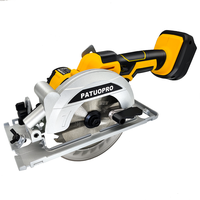 5 inch Brushless Circular Saw 125mm Cordless Electric Saw with Saw Blade Handheld Power Tool For Makita 18V Battery(No Battery)