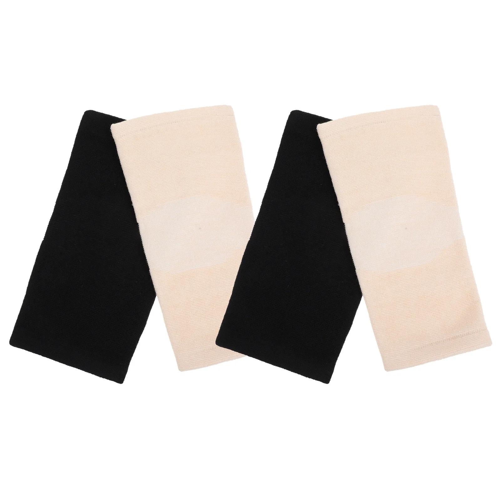 

2 пары наколенников, толстые теплые дышащие рукава, поддержка колена для фитнеса, компрессионный бандаж, спортивные защитные чехлы для бега