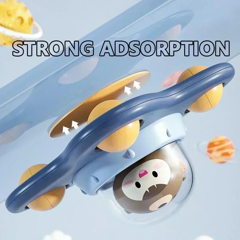 Baby Toys Suction Cup Spinner for Toddlers Bear Hand Montessori Spinner Sensory Toys Stress Relief Baby Games Rotating Rattles