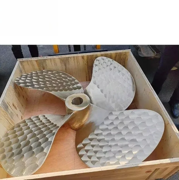 Bronzefarbener SINO-Schiffspropeller, 3 Flügel, 1500 mm Durchmesser, neu für Ersatz/Reparatur, hergestellt in Shanghai
