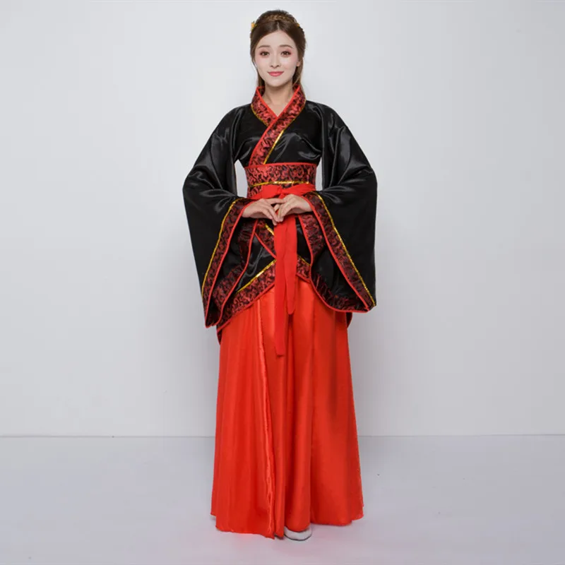 Chinesische traditionelle Tanz kostüm für Frauen Tang Dynastie alte Kostüme Hanfu Kleid Leistung Abend Fee Kleider Outfits