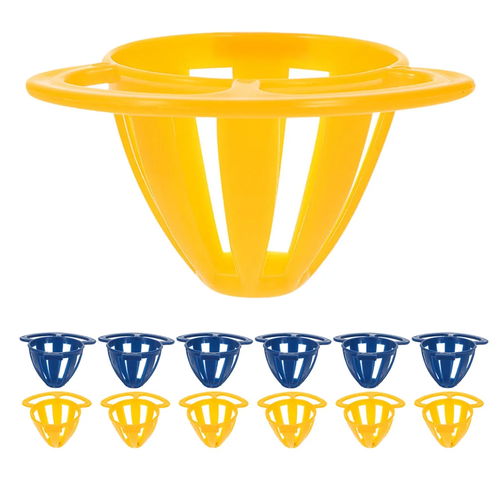 

20Pcs Bird Cage Food Bowl Hanging Feeding Basket for Boiled Egg Fruits Vegetables Foraging Accessory for Parakeet Cockatiel