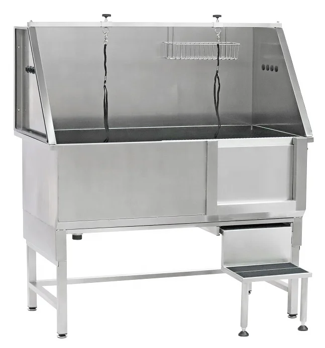 

Aeolus Dog Grooming Tubs Bath Stainless Steel Grooming Tub for Large Dogs Pet Bathtub