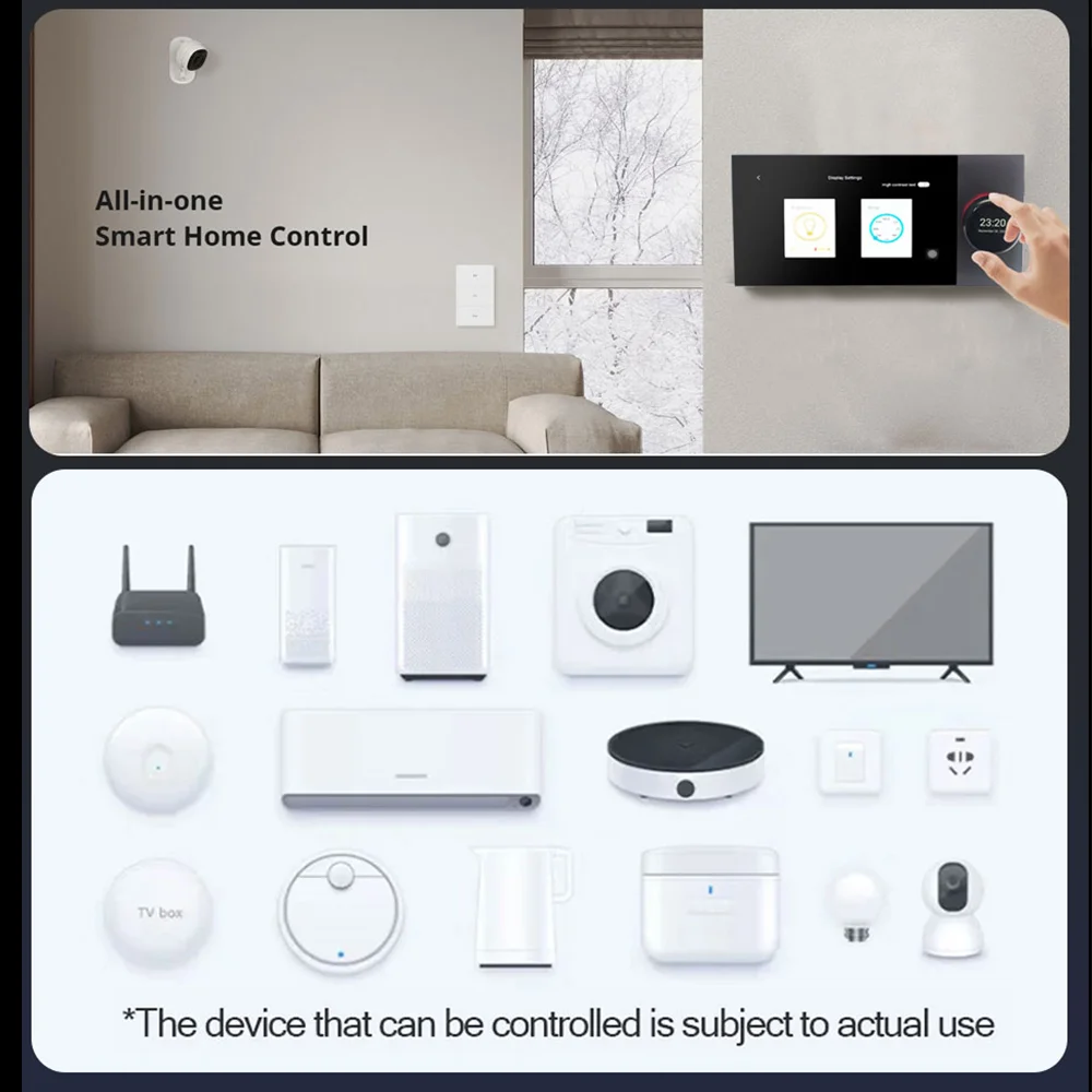 Jianshu Tuya Smart Home Control Panel 7