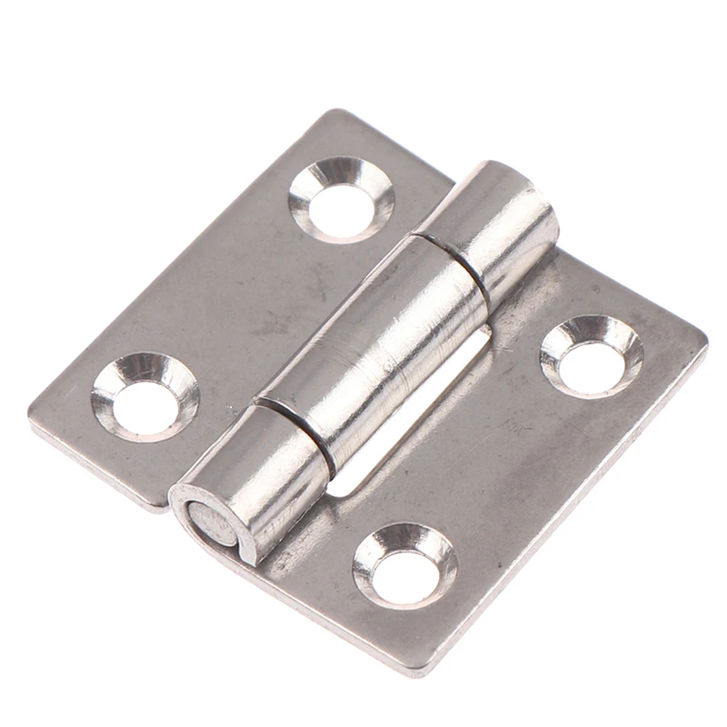 1 Pc 304 Thickened Stainless Steel Hinge 40*40*2mm Industrial Equipment Cabinet