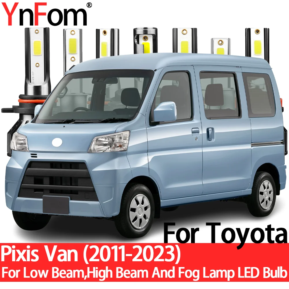 

Комплект светодиодных фар YNFOM для Toyota Granvia H1 H2 1995-2004, ближний свет, дальний свет, противотуманные фары, автомобильные аксессуары, лампы для ав...