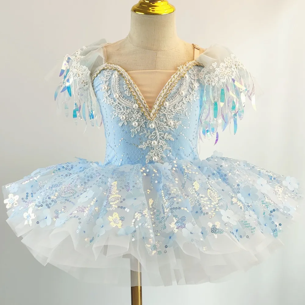 Gonna da balletto estiva Abito da ragazza Vestito per bambini Abiti Tutu Abiti da ragazza Costume da ballo Abbigliamento per bambini Ballerina Festa dei bambini