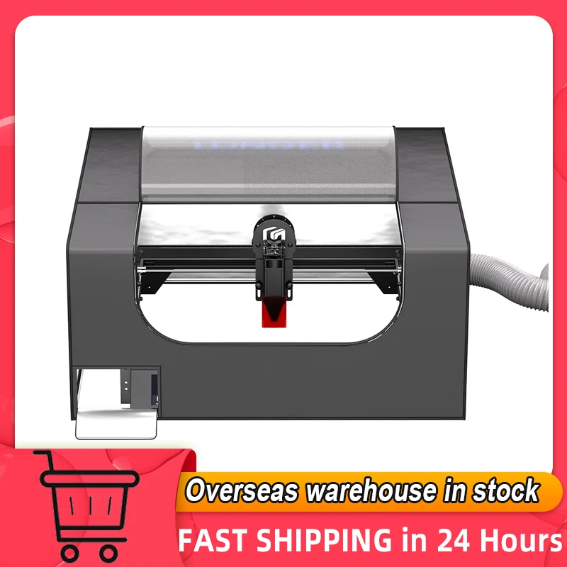 LONGER Protective Cover Laser Engraver Enclosure Vent Eye Protection Fireproof Dustproof Noise Reduction Laser Cutting Enclosure