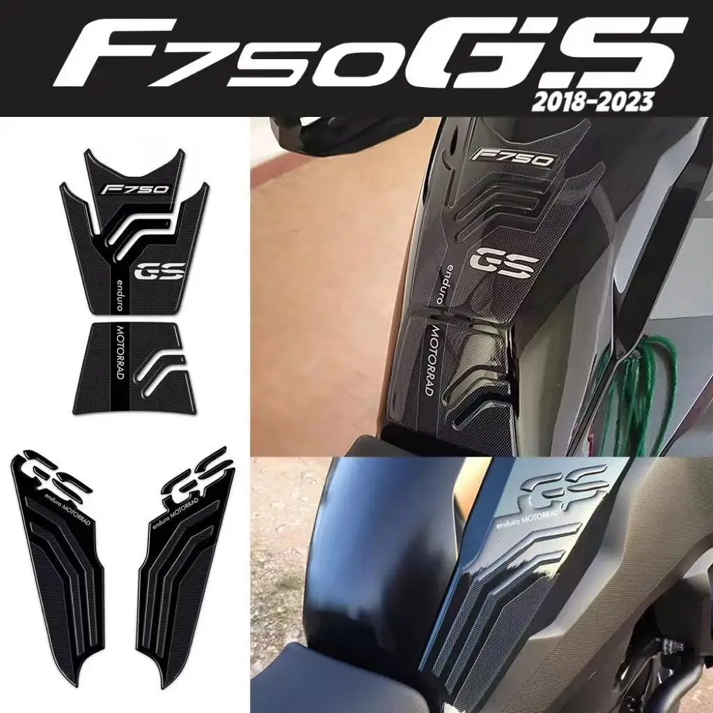 

For Bmw F750 Gs 2018-2023 Motorcycle Accessories Waterproof Protective Sticker 3D Epoxy Resin Protective Sticker