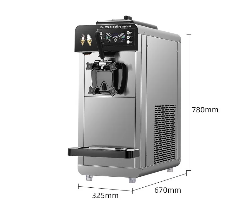 

6L Wholesale Small Portable Automatic Easy Home Gelato Maker Quick Ice Cream Maker