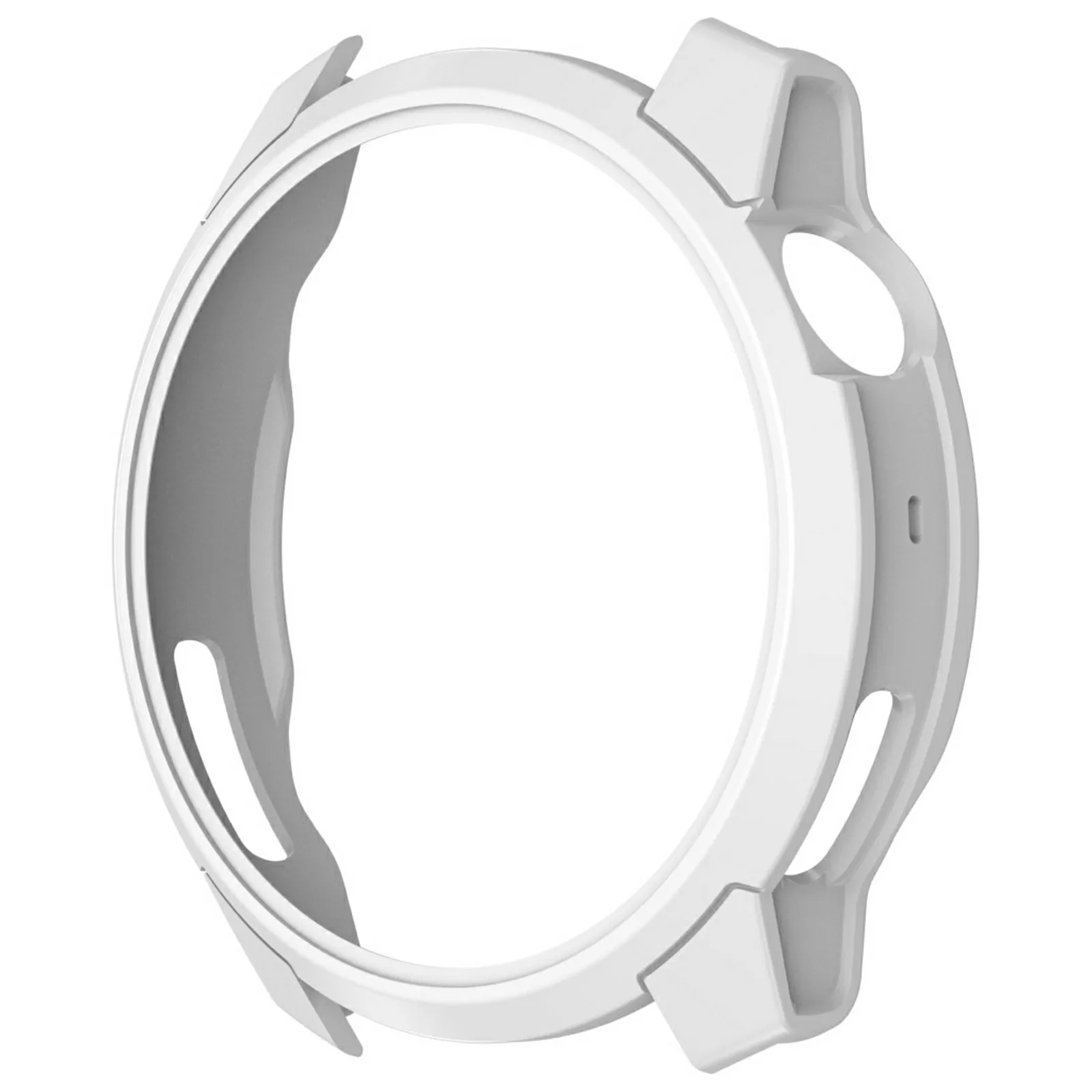 

For Coros Pace 4 Case Hollow Half Coverage Protective Watch Cover - White
