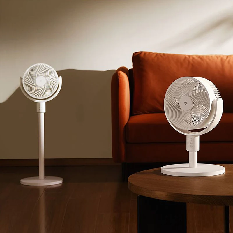 XIAOMI MIJIA Ventilatore di circolazione, Ventilatore per condizionatore d'aria ricaricabile a scomparsa, Ventole da tavolo da pavimento per la casa, Supporto l'app MI HOME