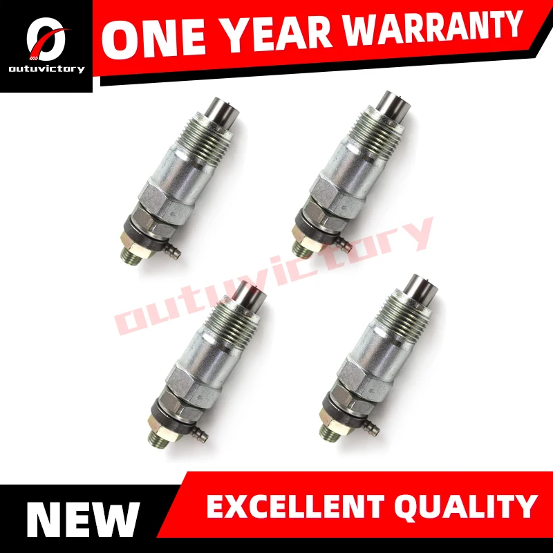 

4pcs Fuel Injectors 15271-53000 For Kubota D1302 D1402 V1702 V1902 Engine Excavators Accessories Parts