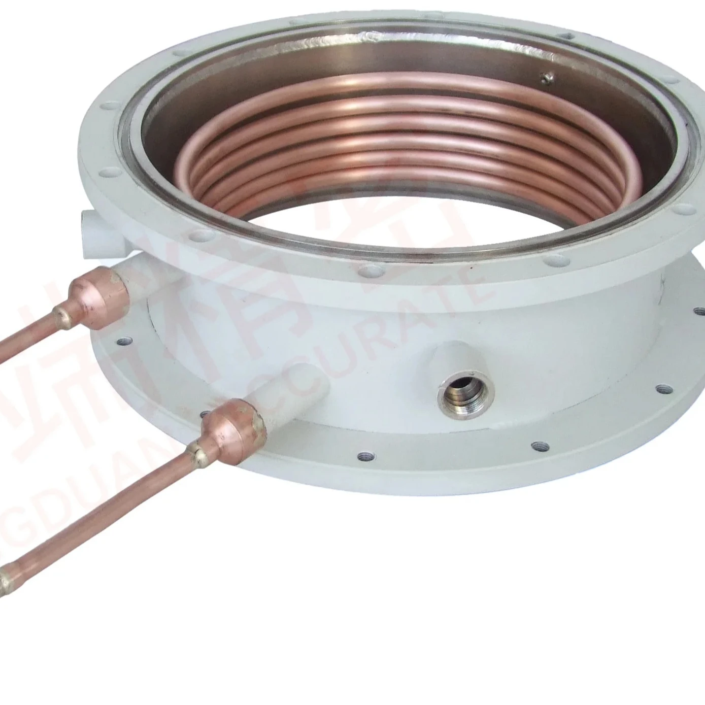 

High Purity Stainless Steel Vacuum Cold Trap Rapid Cooling Sanitary Welding Copper Condenser