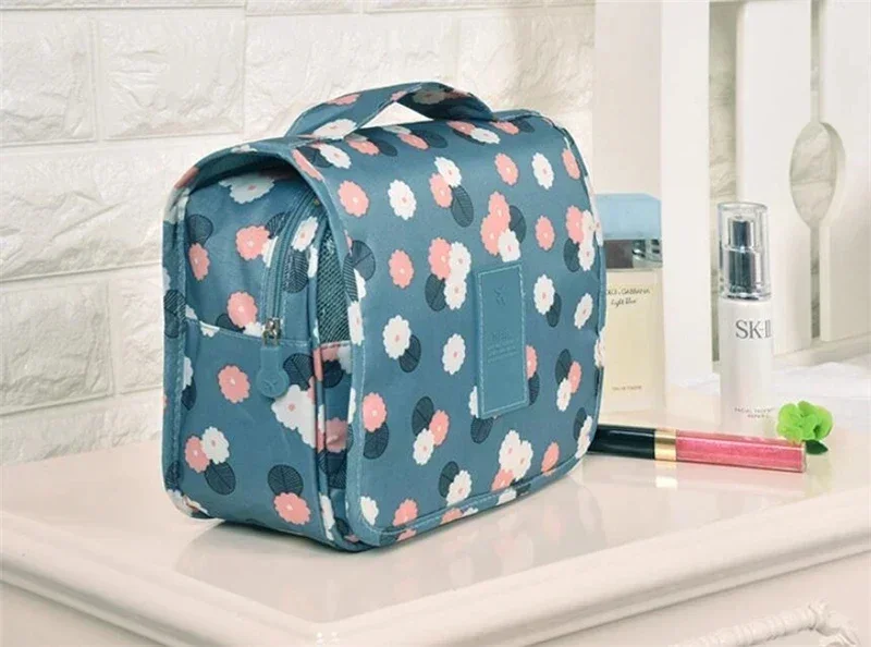 Multifunktionale Reise-Kosmetiktasche mit Haken, wasserdichte Aufbewahrungstasche für Kosmetikartikel, Toilettenartikel, Beauty-Organizer, Damen-Badezimmer-Aufbewahrungstasche – Detail 6