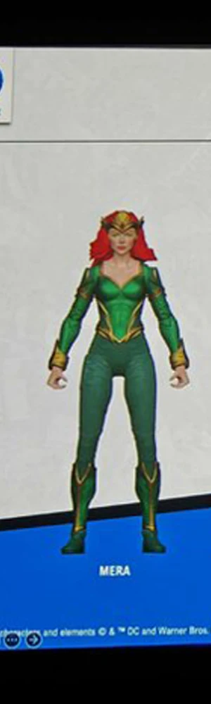 Figurine d'action de luxe McFarlane Toys DC Mcfarlane Collector Edition 7 pouces Wv16 #   Kit de garage pour poupée modèle 67 Mera