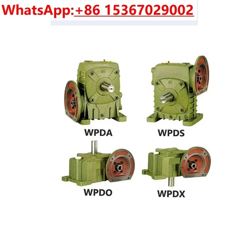 

WPDA WPDS WPDO WPDX 70 Flanged Cast Iron Worm Gear Reducer Turbine Small Reducer Gearbox