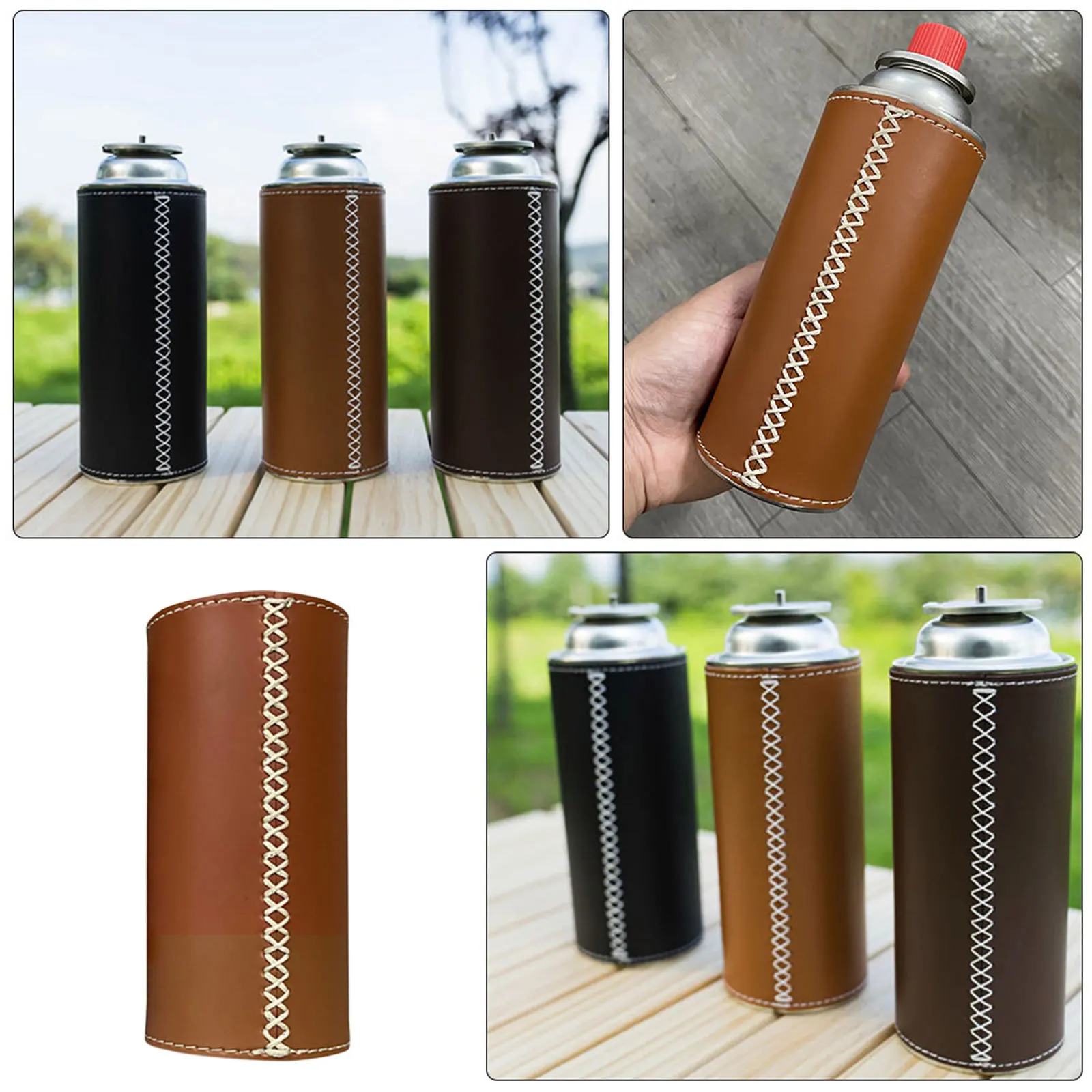 

Premium Gas Canister Cover Camping Tool Lightweight Compact Size Easy Carry Protection Gas Tank Cover Camping Protector