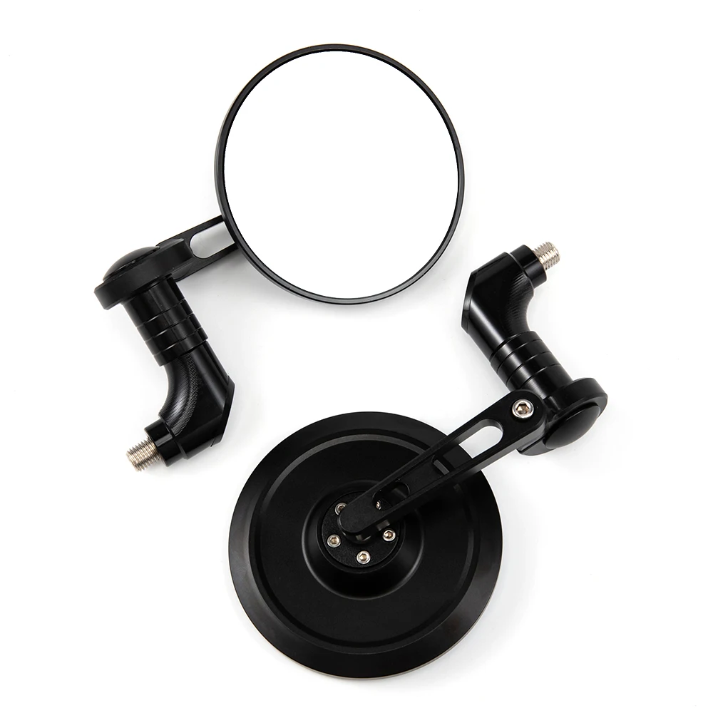 

Universial 7/8" 22mm CNC Handlebar Endor Round Motorcycle Mirrors For Honda CB650R SUZUKI Bandit Kawasaki Modification Parts