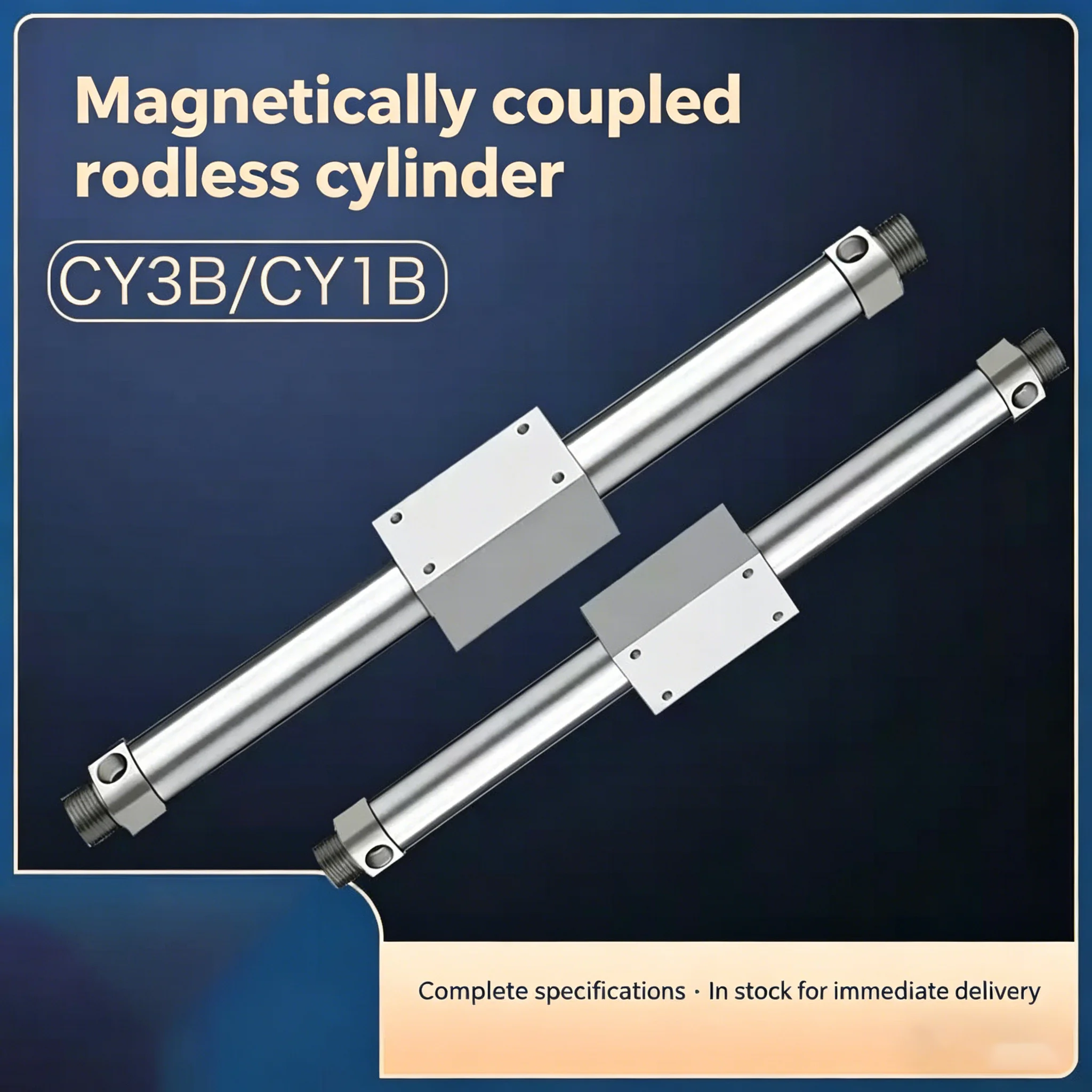 Magnetic Couple Rodless Cylinder RMS CY1B CY3B 6 10 15 20 25 32 40 50 63