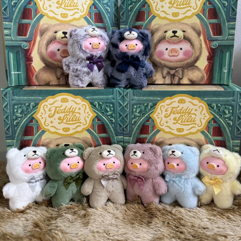 Cochon en conserve authentique de deuxième génération, belle série de temps, boîte aveugle en peluche Pvc faite à la main, cadeau décoratif tendance