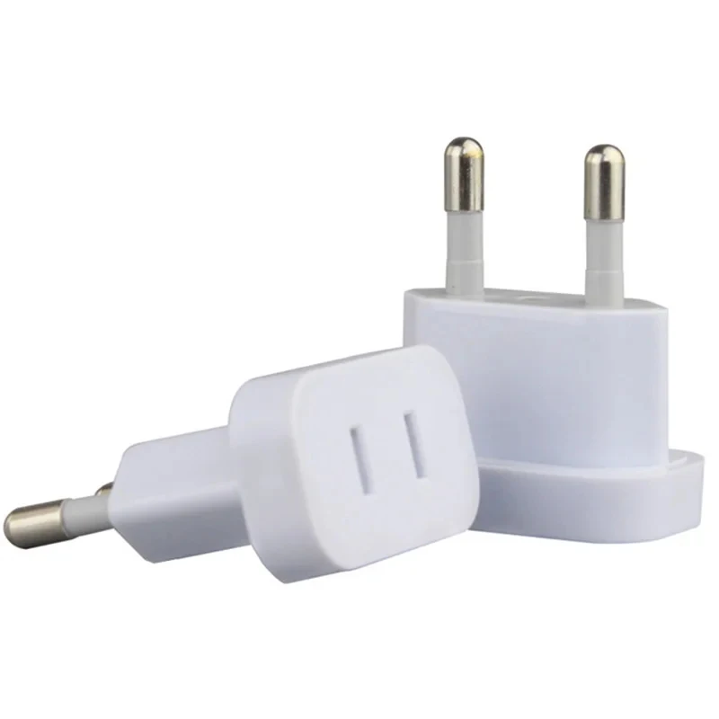 220V Power Plug Adapter US To EU Euro Europe Plug Power Plug Converter Travel Adapter US to EU Adapter Electrical Socket