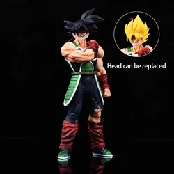 Anime Dragon Ball Z Figure Bardock Figures 24cm Pvc Gk Statue Collection Model Toys Gifts