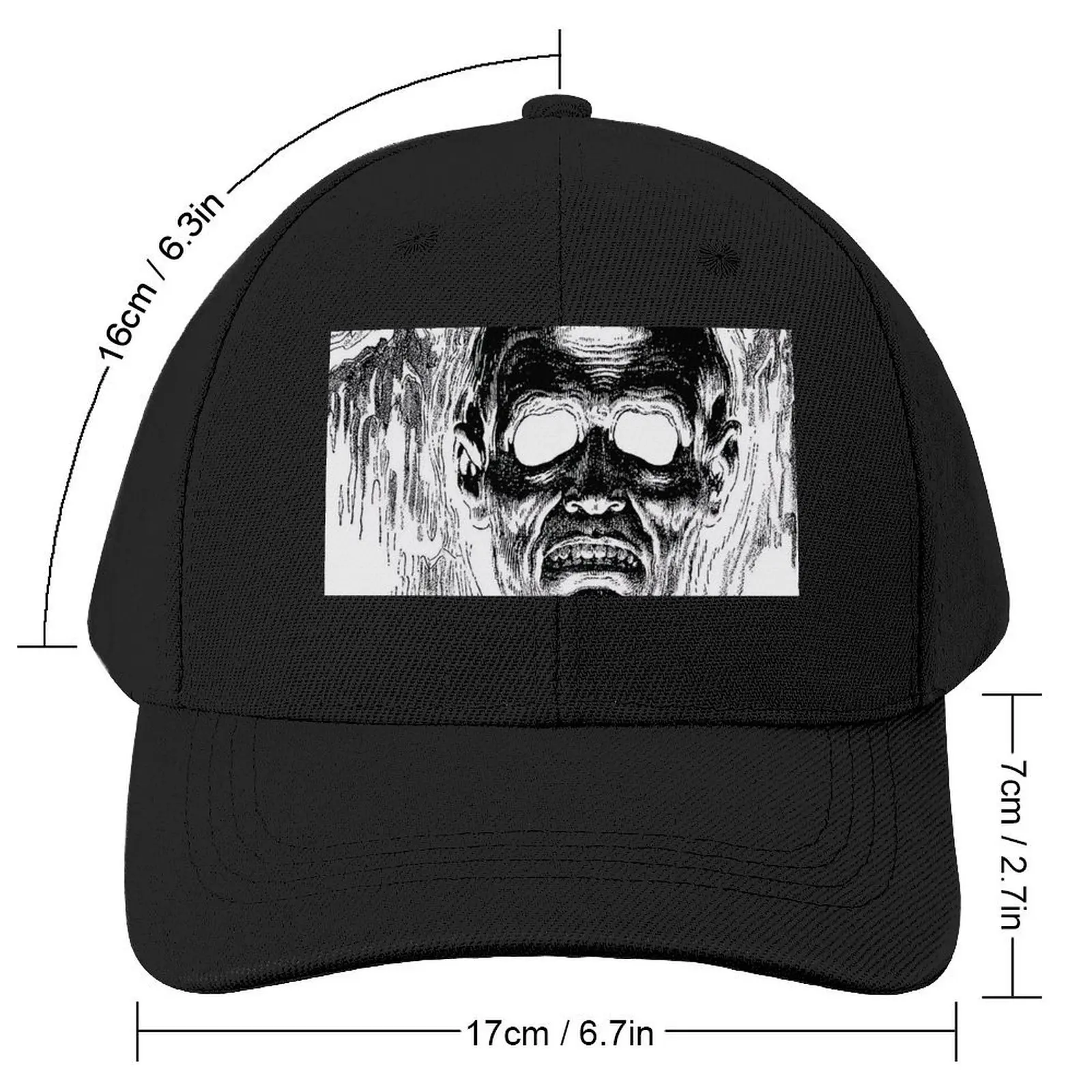 The Possession of The Living Dead, by Virgil Finlay Baseball Cap custom Hat Dropshipping Big Size Hat Women Caps Men's