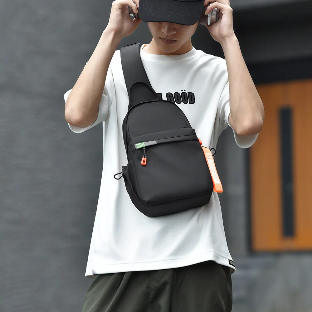 

Мужская поясная сумка, мужская нагрудная сумка, повседневная сумка через плечо, дорожная сумка через плечо, нагрудная сумка, сверхлегкий спортивный рюкзак для телефона