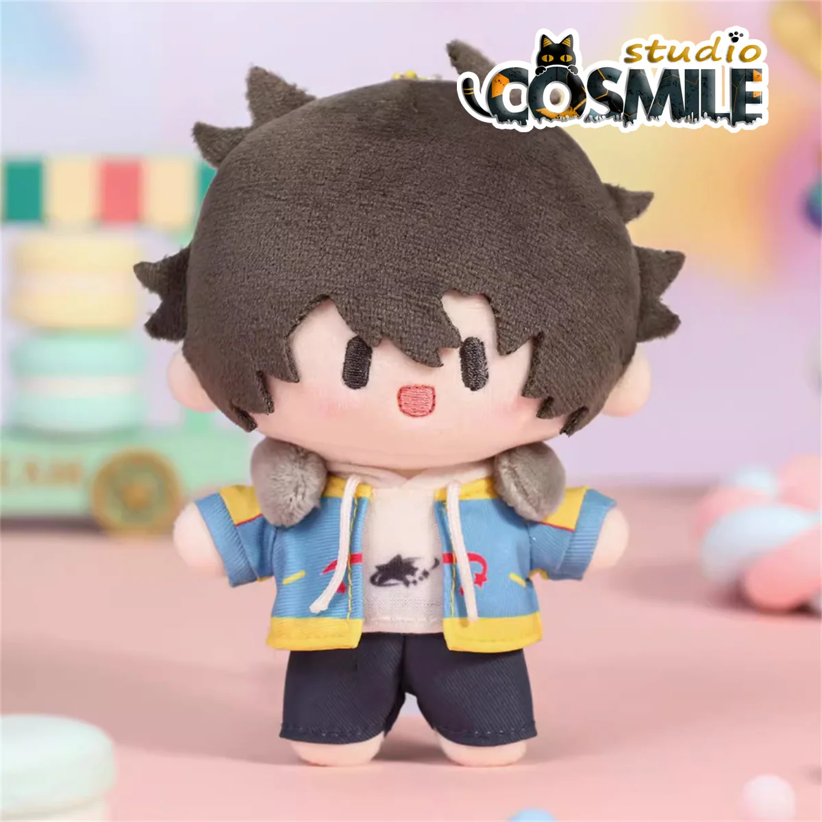 Official Anime Link Click Shiguang Daili Ren Cheng Xiaoshi Lu Guang Qiao Ling Stuffed Plushie 10cm Plush Doll Keychain Toy Bi