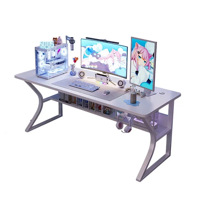 게임용 컴퓨터 책상 의자 세트 홈 오피스 연구 침실 간단한 인체 공학적 현대식 노트북 테이블 Muebles 사무실 홈 가구