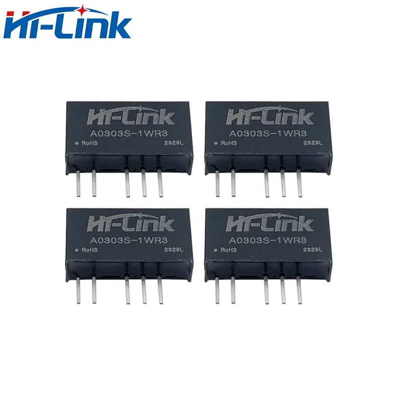 Consumer Electronics Hi-Link 1PC 1500VDC 1W 3.3v to 3.3v Intelligent Module DC DC Step Down Isolated Switching Power Supplies