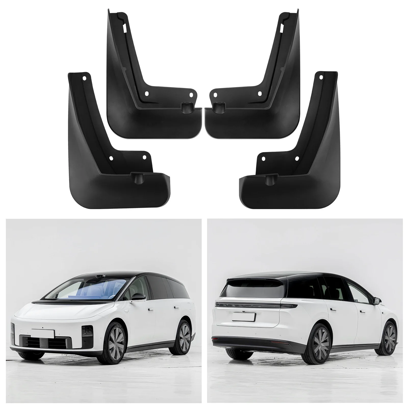 For Ideal Leading Ideal I8 2025 Soft Rubber Mudguard Leather Car Fender