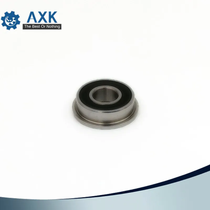 F624-2RS Bearing 4x13x5mm ( 10 PCS ) ABEC-1 Miniature Flanged F624RS Ball Bearings RF-1340DD