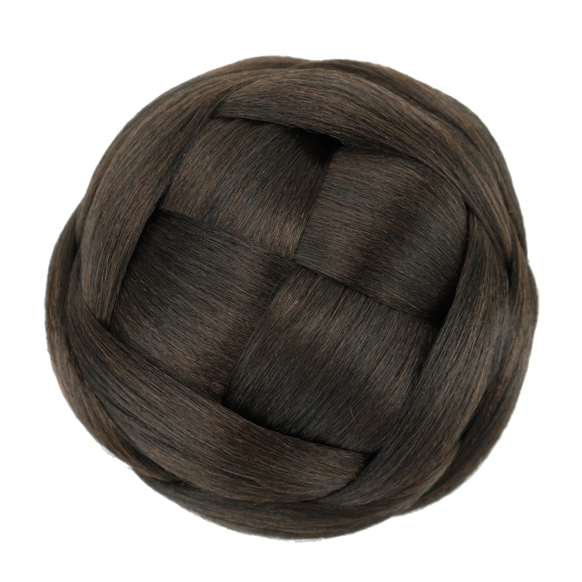 الاصطناعية مضفر العقدة راقصة كعكة الشعر غطاء دونات قطعة شعر Scrunchies كعكة الشعر للنساء Postiche