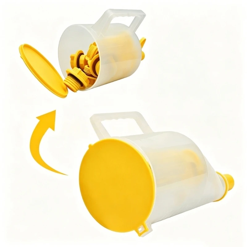 Leak Proof Oil Funnel Multiple Vehicle Oil Filler 15Pc for Accurate Measurement