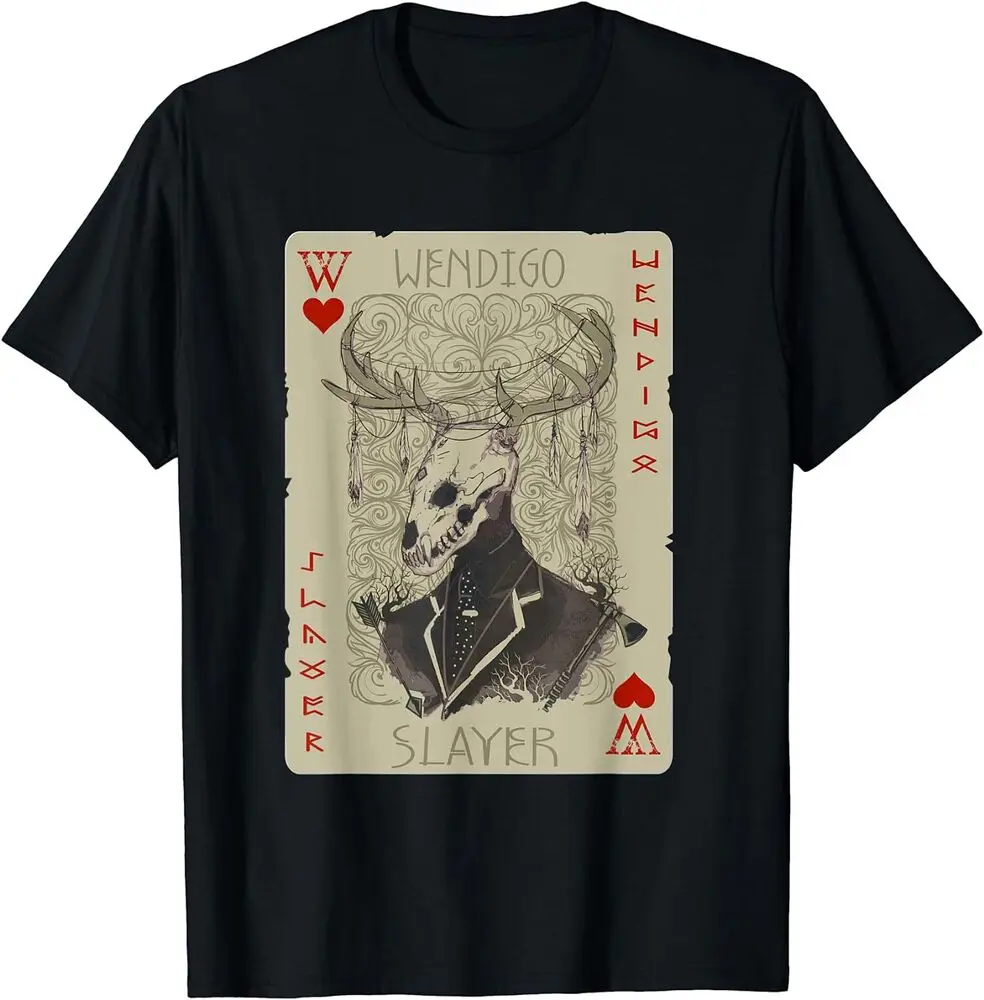 Funny Wendigo Cryptid Skin Walker Folklore Cryptozoology Shirt Unisex T-shirts For Man Woman Short Summer Tees