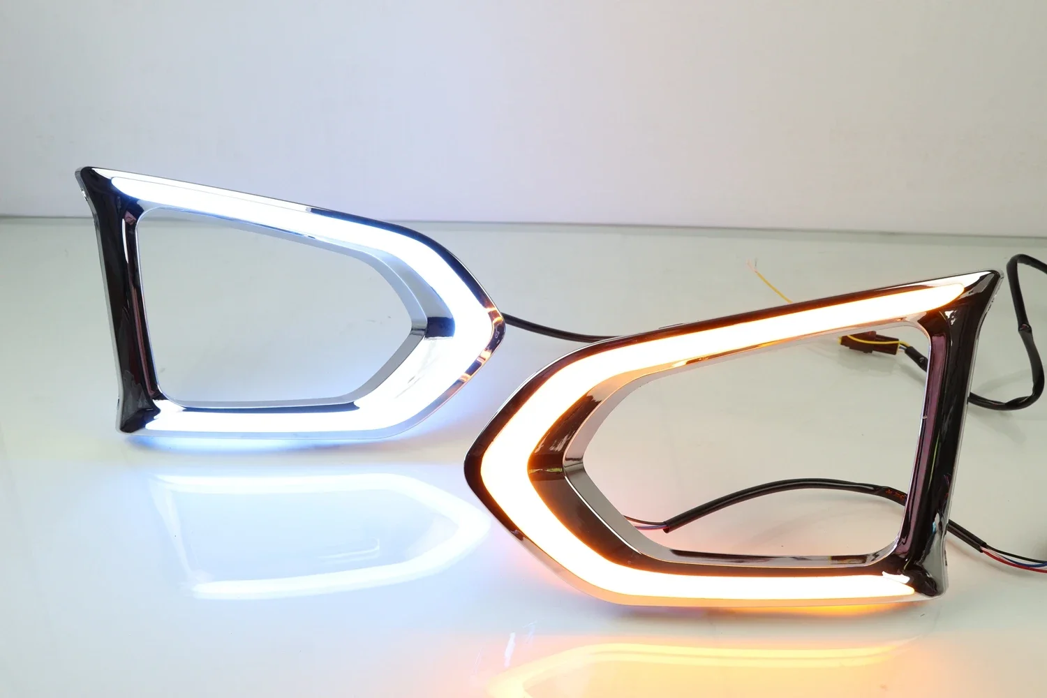 2pcs LED Daytime Running Light for Nissan Patrol 2016-2019 Streamer DRL Car Accessories Luces Led