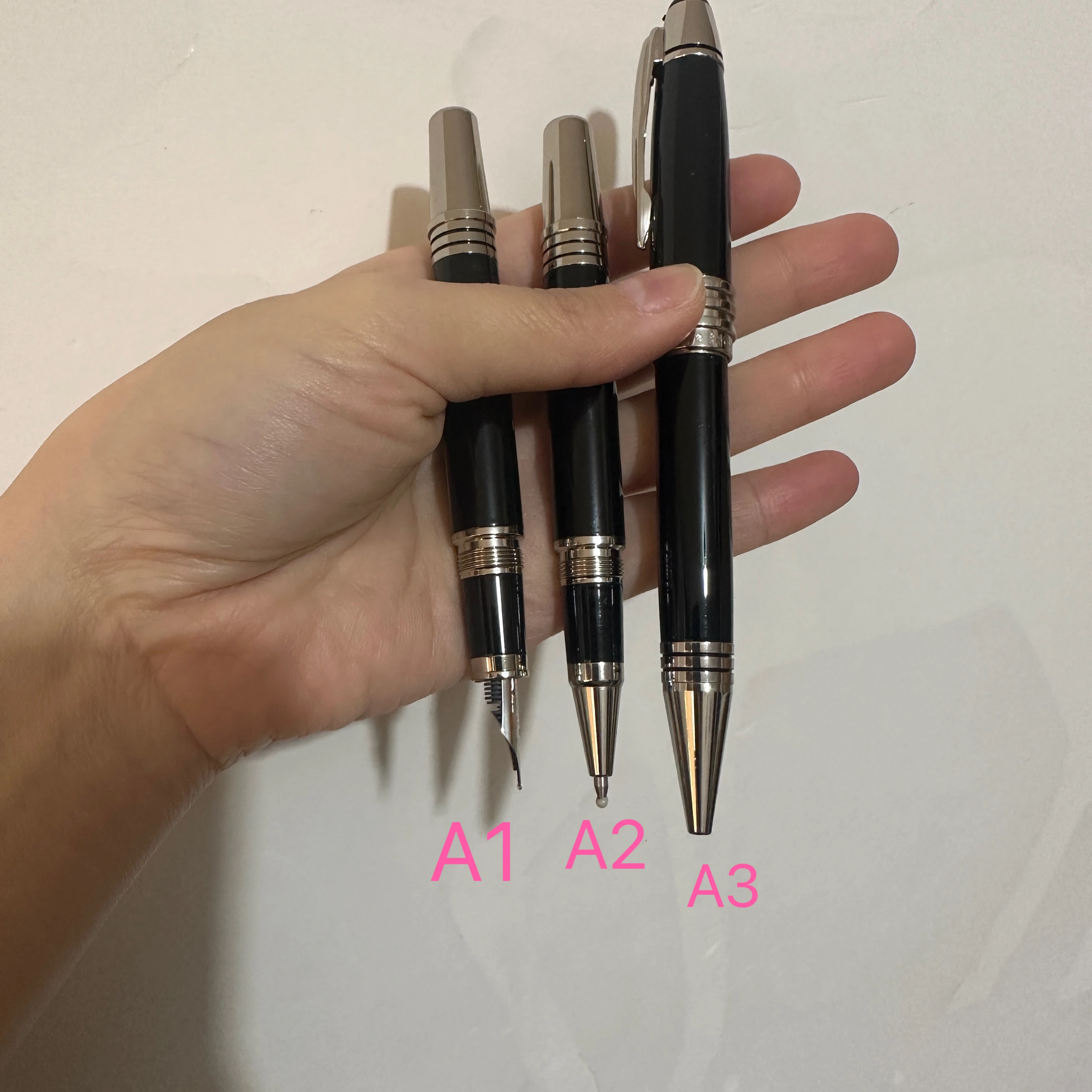 jfk-special-edition-black-navy-blue-and-burgundy-red-fountain-pen-signature-pen-ballpoint-pen