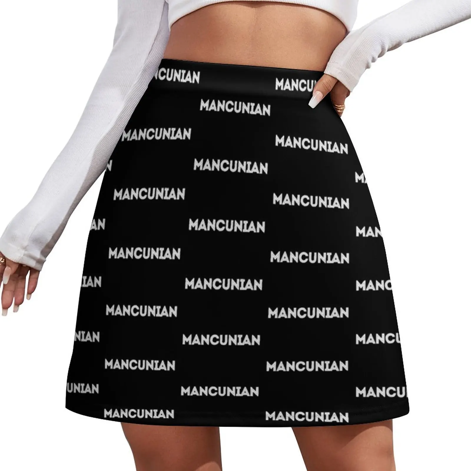 

Mancunian, pride of Manchester. Mini Skirt Female skirt korean style clothing Korean skirts