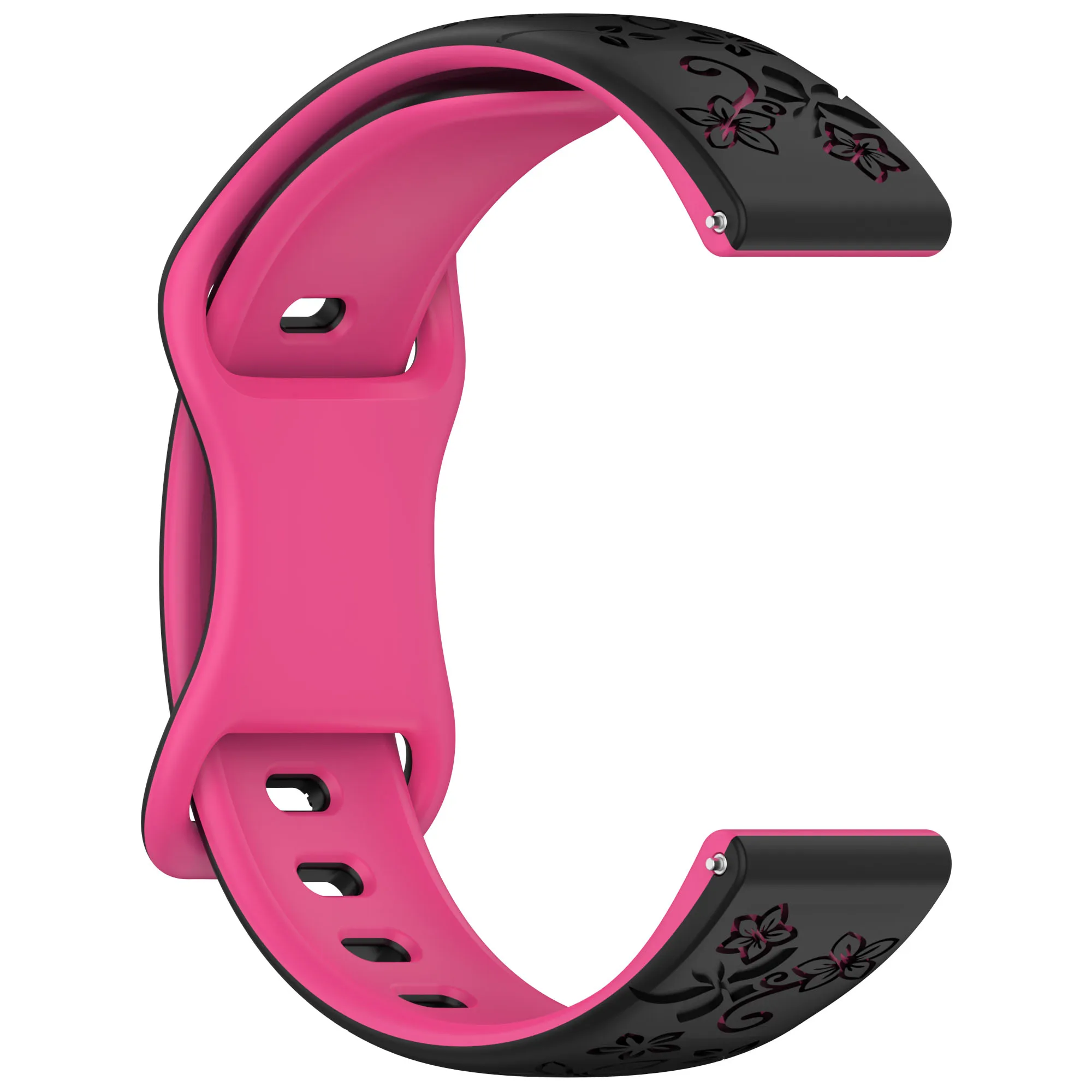 20 مللي متر حزام (استيك) ساعة ل Garmin Venu Vivoactive Forerunner 165 55 حزام لساعة سامسونج 7 6 5 معصمه لسوار Amazfit GTS 4